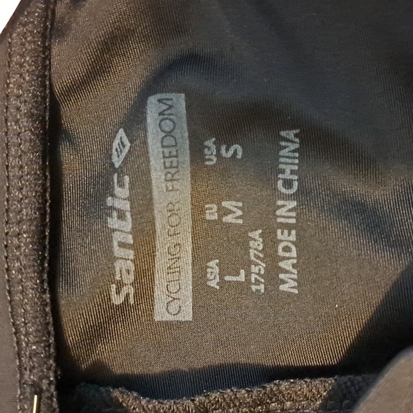 MENS SANTIC CYCLING FOR FREEDOM 3D PADDED PANTS  S - Picture 8 of 11